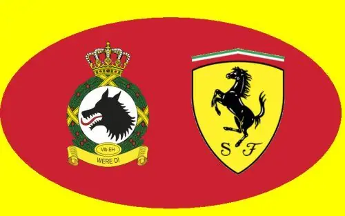 Ferrari event op Vliegbasis Eindhoven
