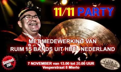 11/11 Party Simpel Zat, Mierlo